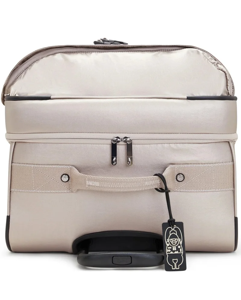 Kipling  Spontaneous Large 4-Double Wheeled Female Check-In Luggage Trolley - Metallic Glow for Women | Best Price UAE